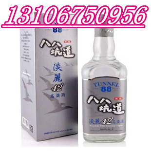 八八坑道700毫升淡麗高粱酒紙盒裝批發