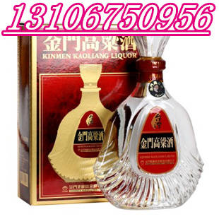 臺灣金門扁瓶823金門紀念酒58度600毫升紅色盒子