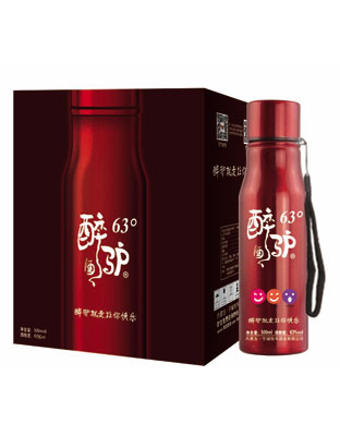 63度500ml不銹鋼醉驢 悶倒驢