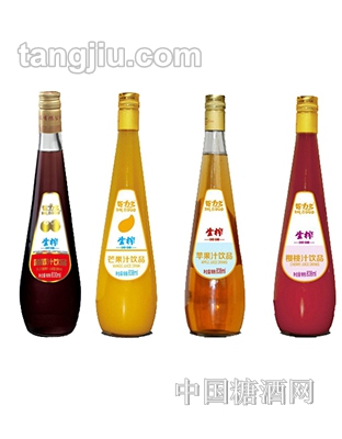 智力多838ML玻璃瓶果汁系列