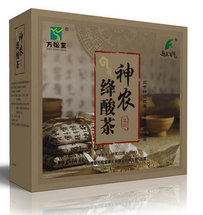 浙江保健茶神農絳酸茶萬松堂廠家直發降酸茶價格