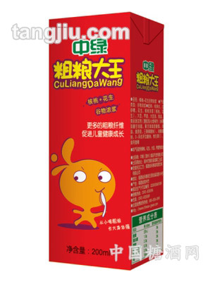 中綠粗糧大王核桃+花生優益乳200ml
