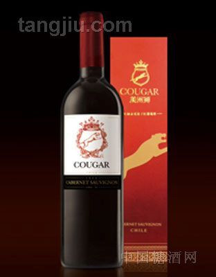 美洲獅紅獅赤霞珠干紅葡萄酒