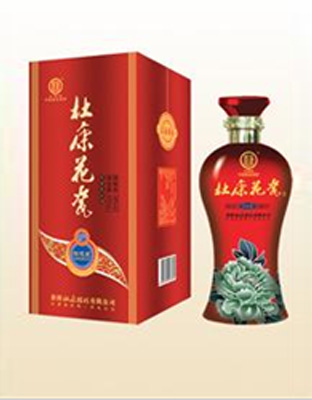 杜康花瓶紅花瓶酒