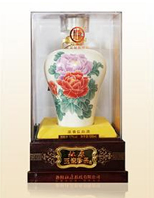杜康花瓶玉瓷珍品酒