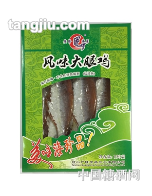 廣隆海產風味大眼雞150g