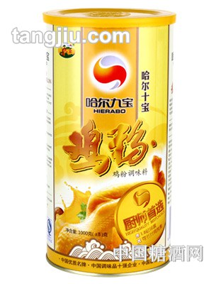 哈爾十寶雞粉罐裝1000G