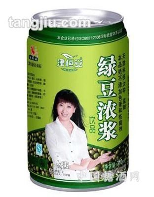 310ml綠豆濃漿罐裝