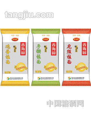 香海園3把纏條系列掛面1kg