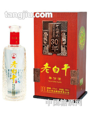 張衡52°三十年年份酒