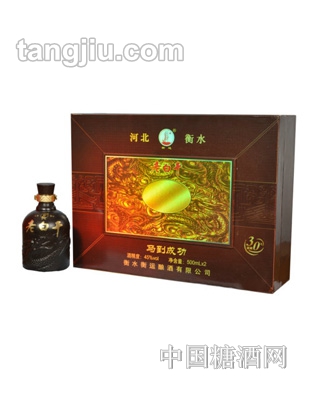 張衡45°老白干馬到成功