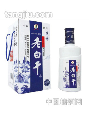 張衡老白干藍風景