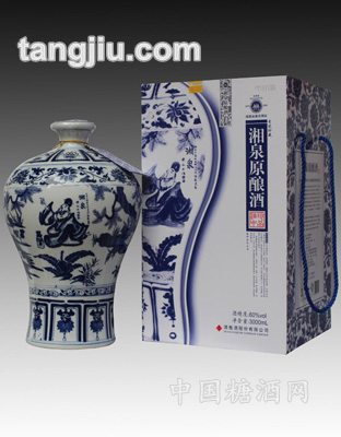 湘泉原釀酒（大青花瓶）3L