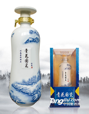 46°青花國(guó)瓷珍藏酒500ml