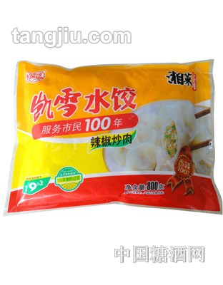 凱雪辣椒炒肉水餃800g