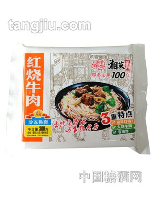 凱雪紅燒牛肉冷凍熟面300g