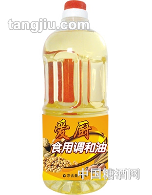 愛(ài)廚食用調(diào)和油1升裝