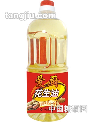 愛(ài)廚非轉(zhuǎn)基因花生油1升裝