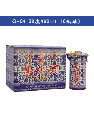 C-04 38度480ml(6瓶裝)