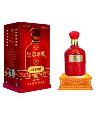 紅色生態原漿20-白酒-亳州風百合酒業