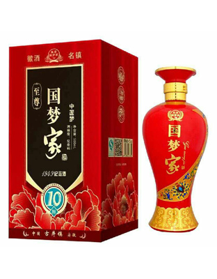 國夢家10年-白酒-亳州風百合酒業