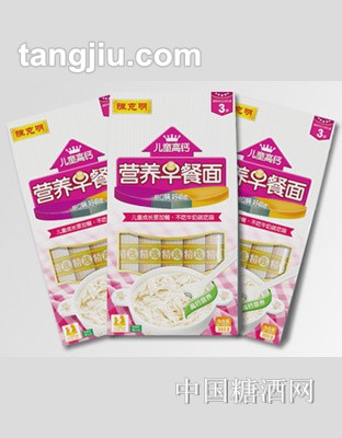 兒童高鈣營養早餐面350g