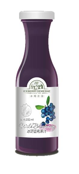 冰野藍莓果汁
