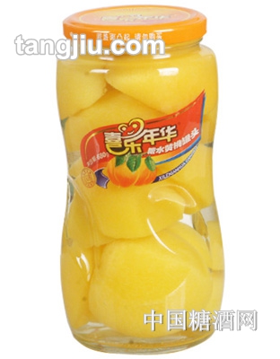 喜樂年華黃桃罐頭680g