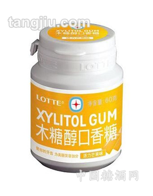 樂天木糖醇口香糖(芒果味)60g