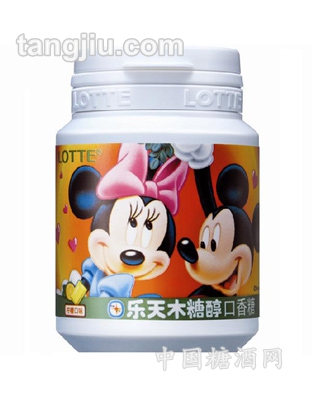 樂天木糖醇—中瓶裝(檸檬薄荷)61.5g