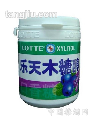 樂天木糖醇—大瓶裝(藍莓薄荷)108g