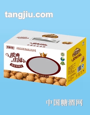 歐典莊園核桃乳開窗禮盒