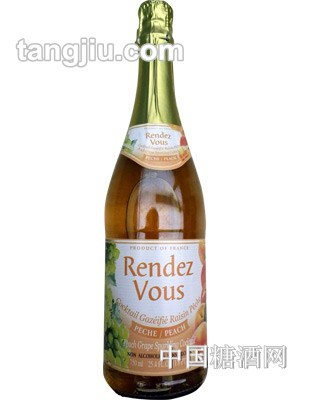 樂聚水蜜桃起泡果汁(無醇)750ml