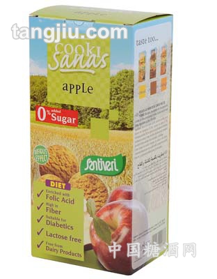 150g桑特萬瑞蘋果曲奇(未加蔗糖)