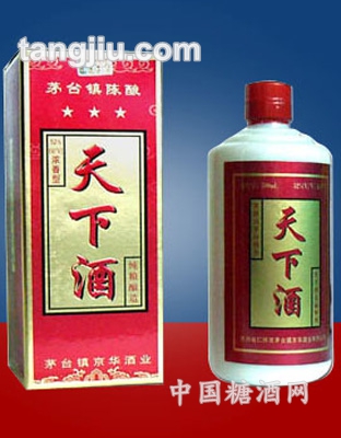 金卡三星陳釀天下酒-茅瓶