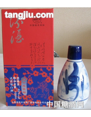 65°五十年青花瓶汾酒100ml