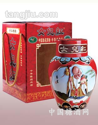 500ml浮雕女兒紅