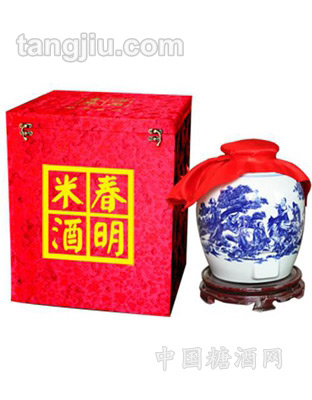 5L青花瓶圓壇酒米酒
