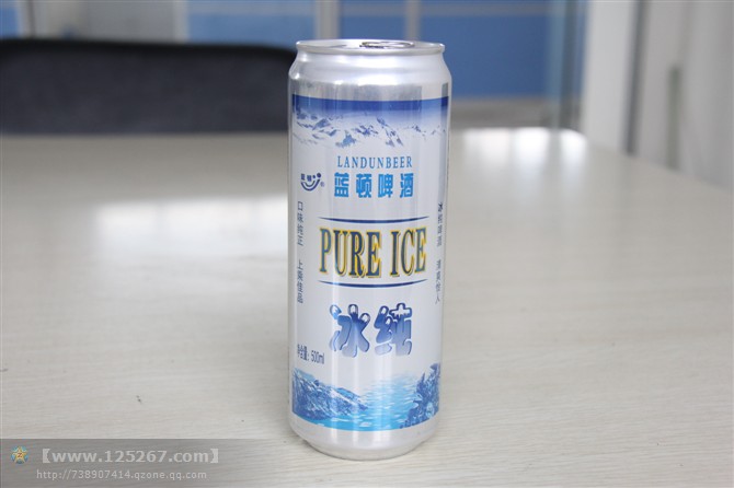 500ml藍(lán)頓冰純啤酒