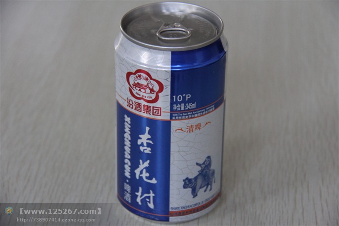 320ml杏花村啤酒