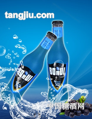 博銳朗姆預(yù)調(diào)酒(營養(yǎng)藍(lán)莓味)