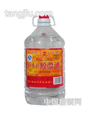 紅高粱原漿酒(52度,5L,塑料桶)