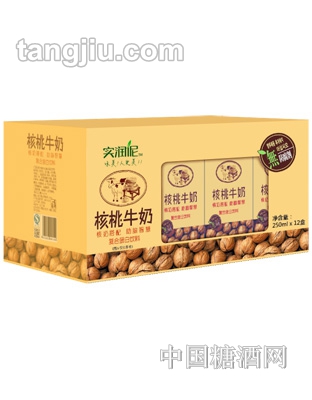 實潤伲核桃牛奶禮盒裝250ml
