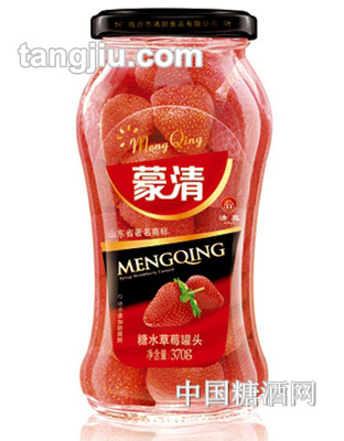 蒙清糖水草莓罐頭370g
