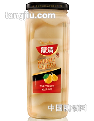蒙清糖水梨罐頭960g
