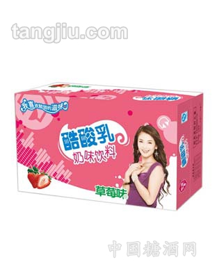 酷酸乳(草莓味)箱裝
