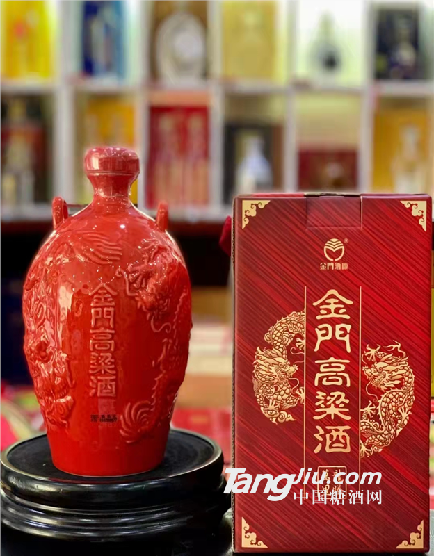 金門高粱酒龍騰萬里-53度1公升紅壇金門高粱酒