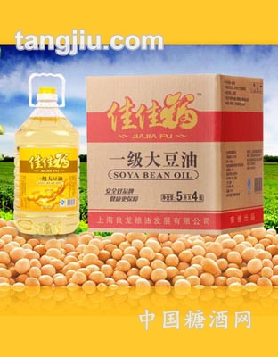 佳佳福一級大豆油5L
