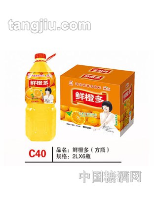 0 品名:鮮橙多(方瓶) 規(guī)格:2Lx6瓶