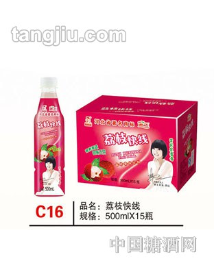 C16 品名:荔枝快線 規(guī)格:500mlx15瓶